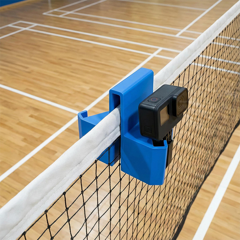 Badminton Video - Practical Tennis Net Camera Holder Easy