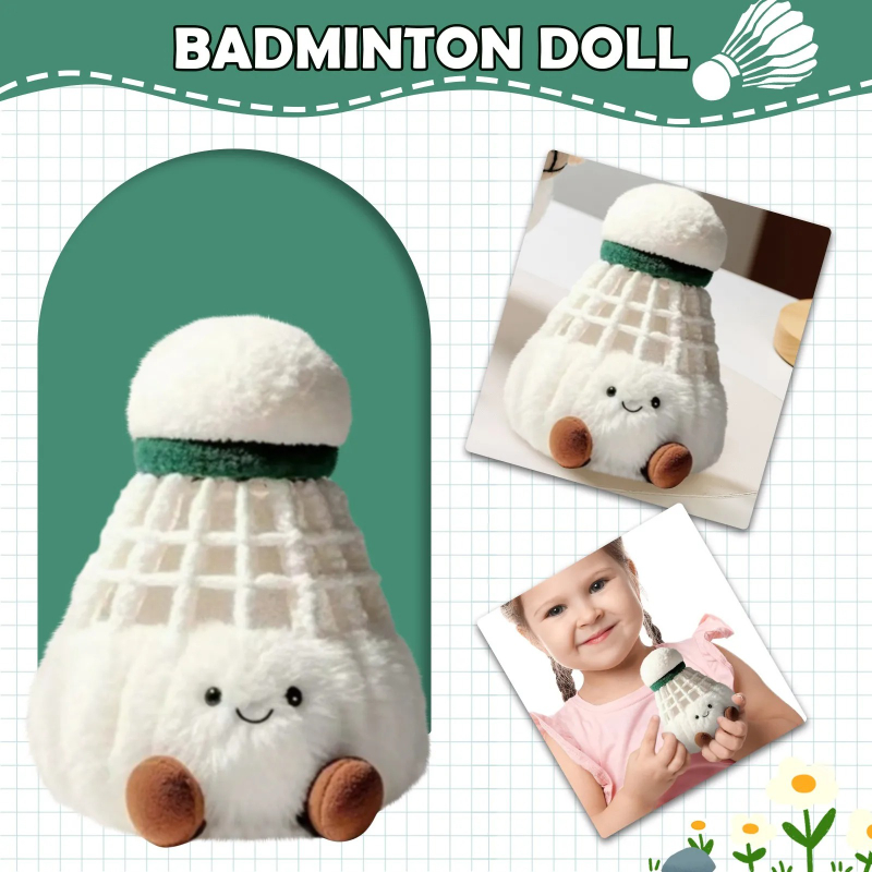 Badminton Plush Pendant Cute K - đánh giá và giá Badminton Denmark