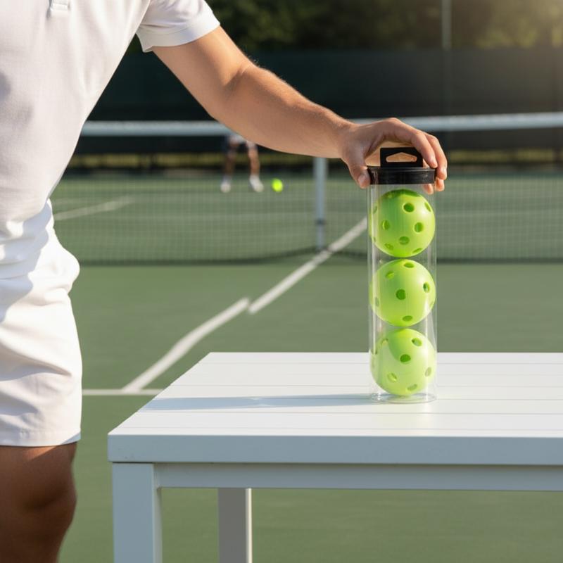 Transparent Pickleball Storage - đánh giá và giá Badminton Video