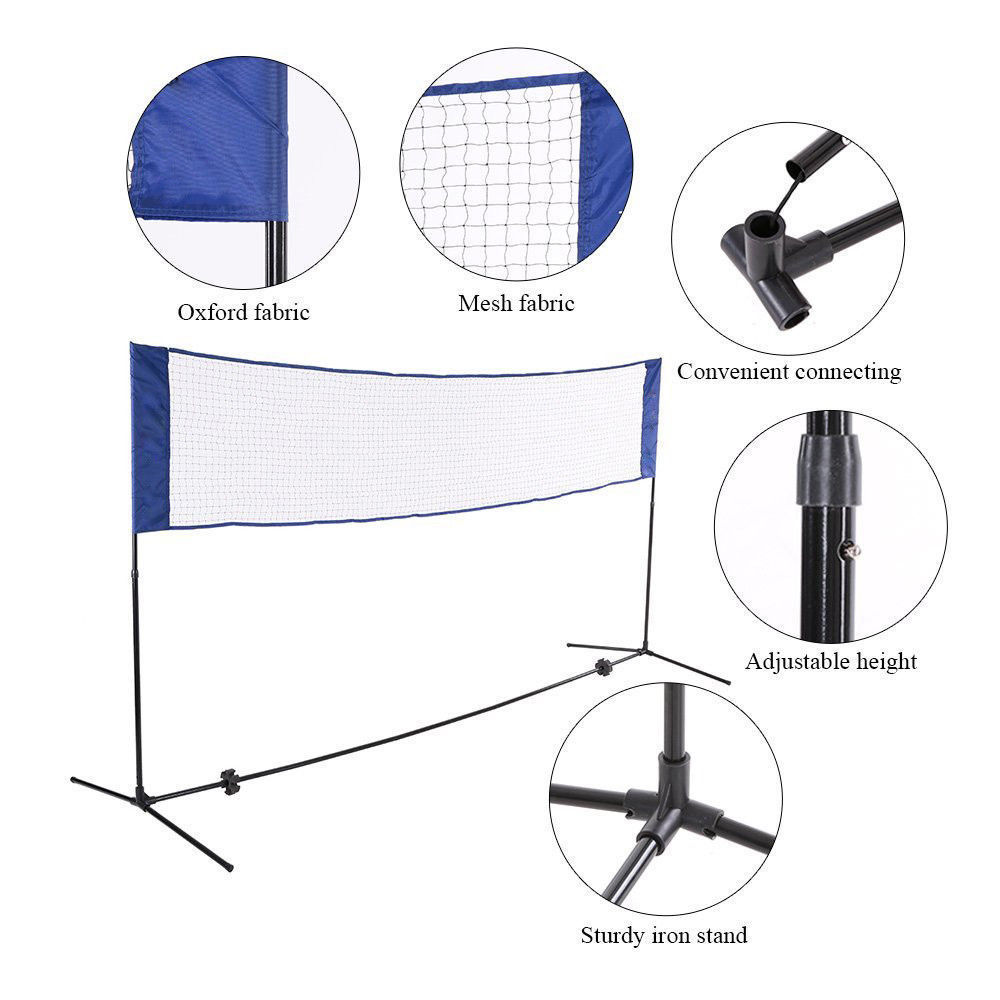 Outdoor Badminton Net Set Tenn - đánh giá và giá Badminton Ina