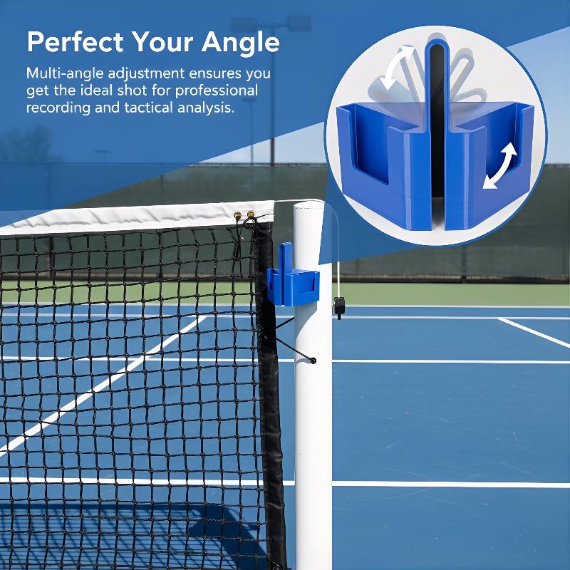 Tennis Net Camera Holder Easy  - đánh giá và giá Badminton Video