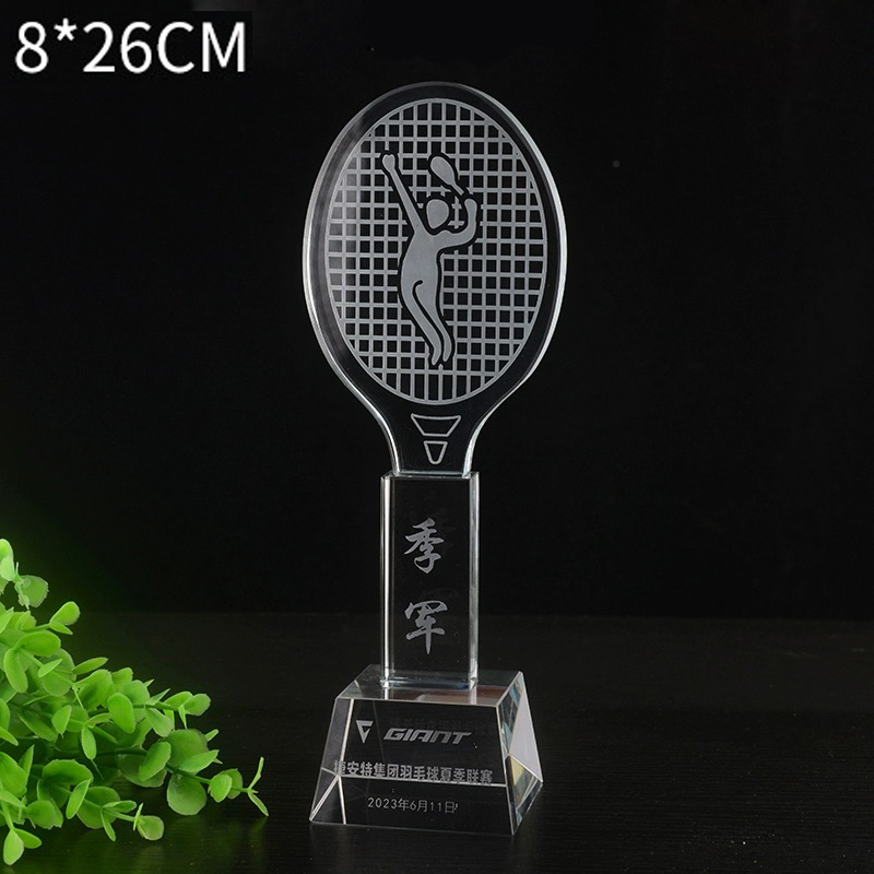 Customized Crystal Trophy Badm - đánh giá và giá Badminton Europe